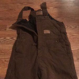 Warm Schmidt overalls not carhart but super close!